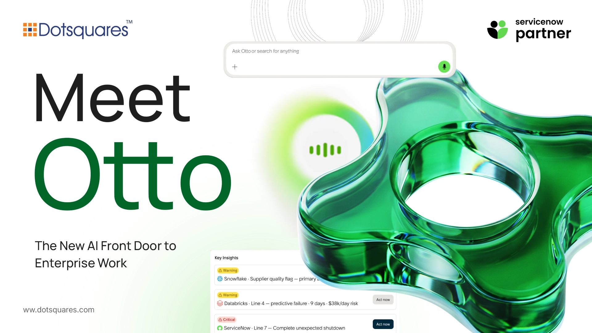 Meet Otto: ServiceNow's AI Front Door to Enterprise Work