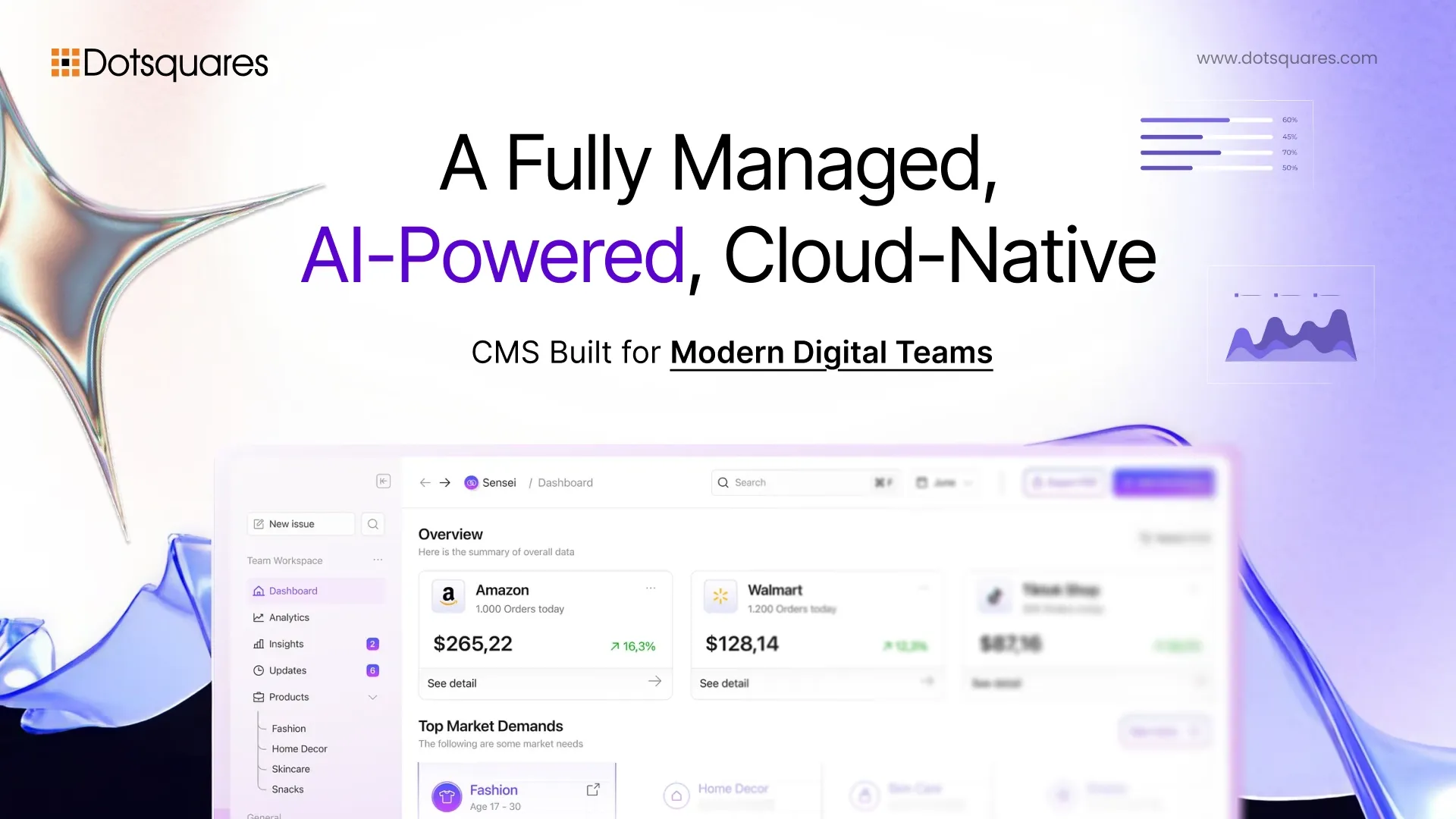 AI-Powered Cloud-Native CMS for Modern Teams
