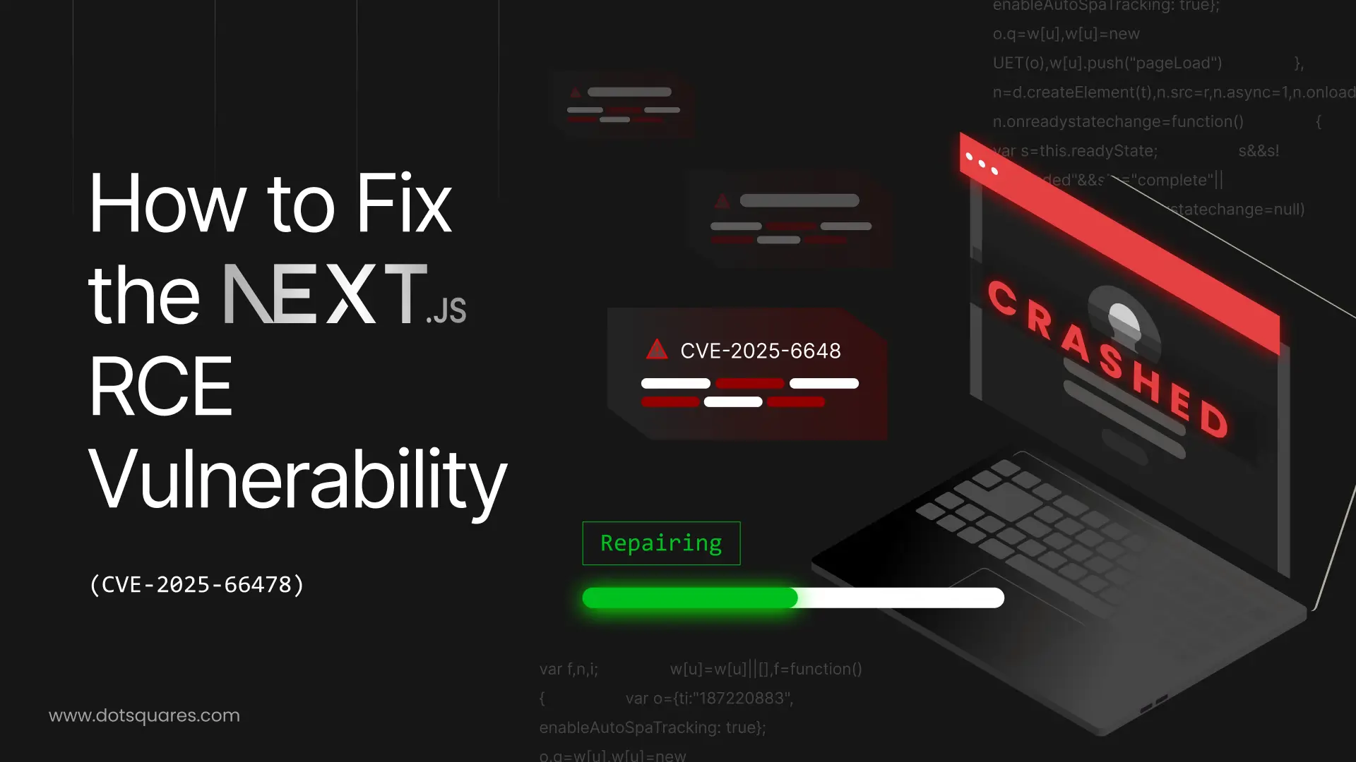 How to Fix the Next.js RCE Vulnerability (CVE-2025-66478)