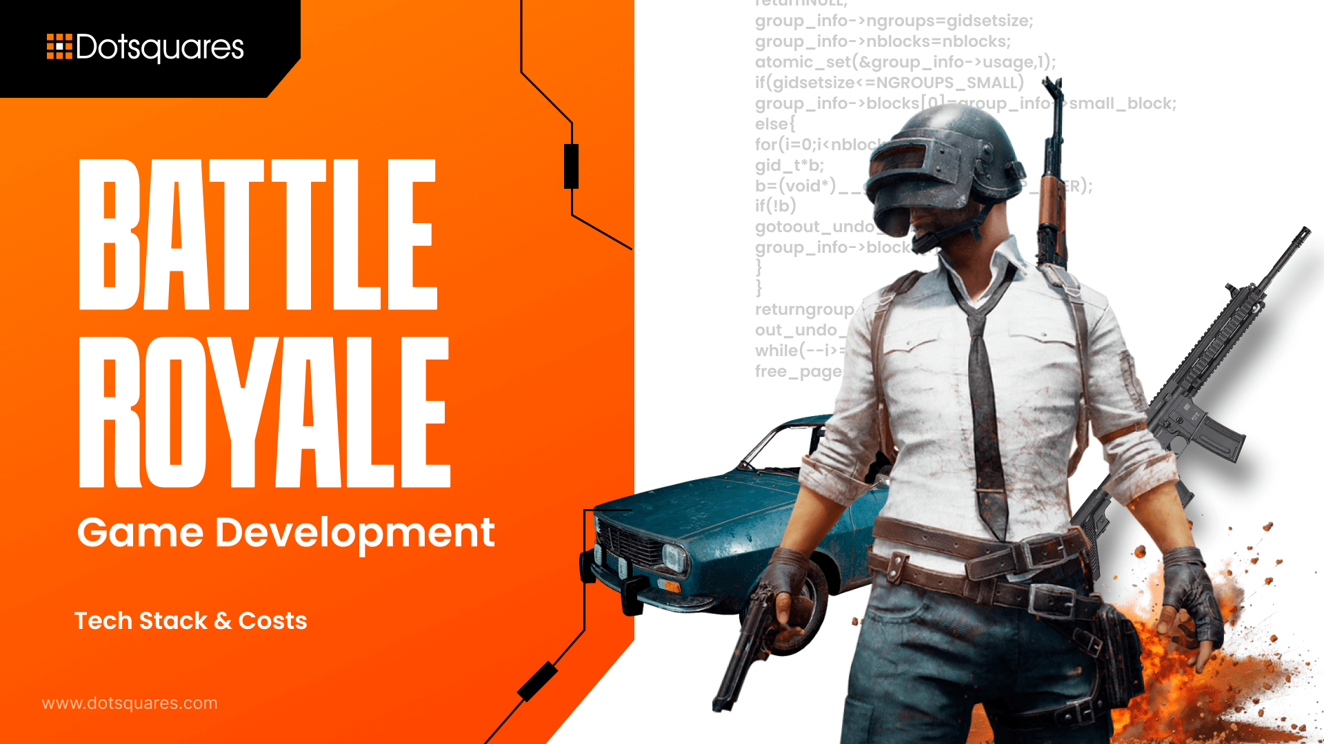 Battle Royale Game Development: Tech Stack & Costs