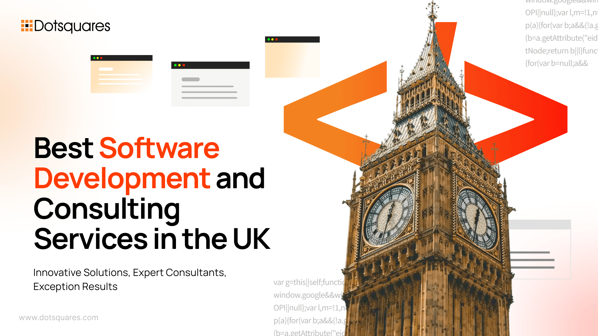 Best Software Development and Consulting Services in the UK